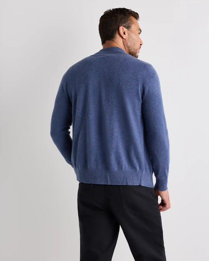 Mongolian Cashmere Full Zip Sweater