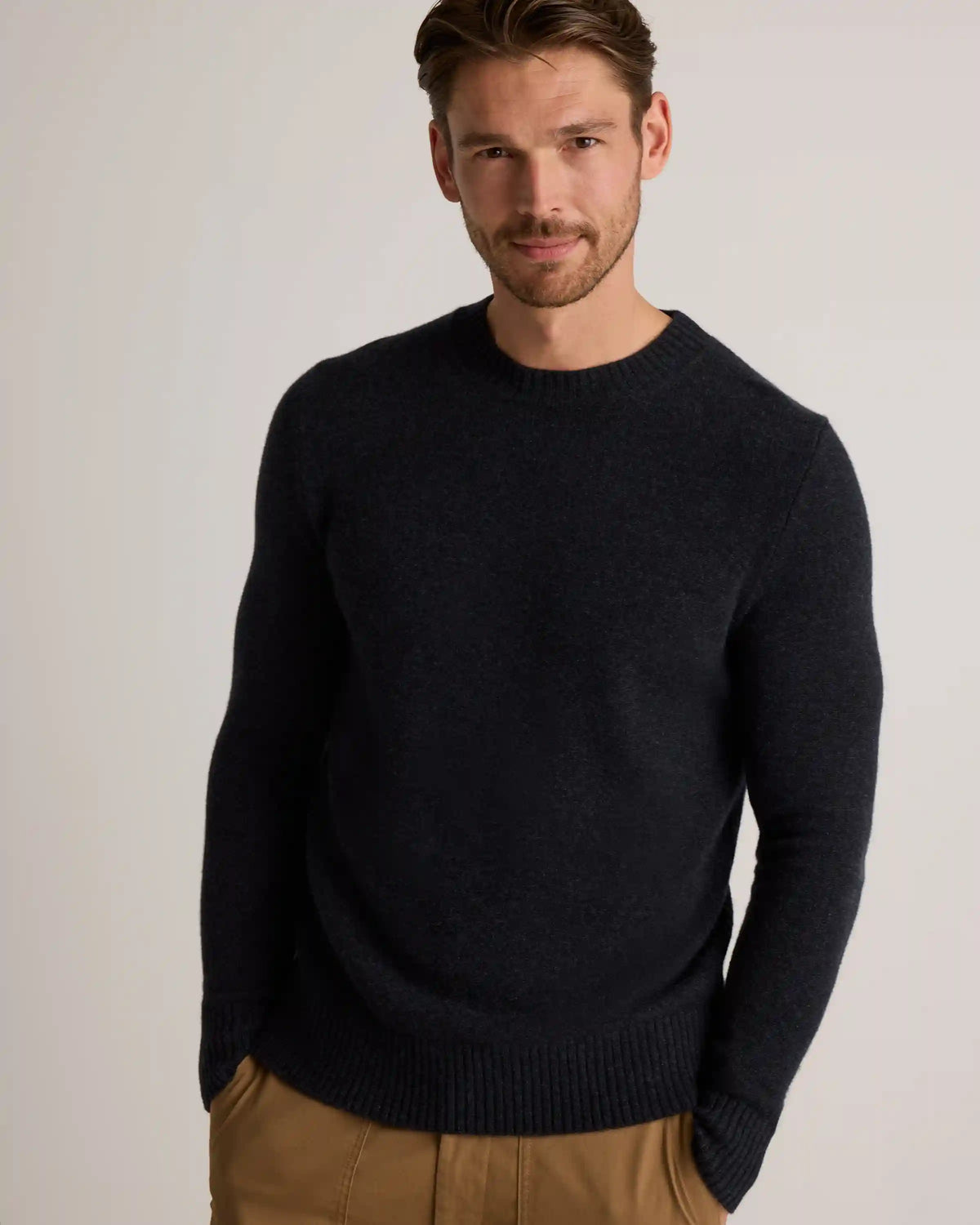 Luxe Baby Cashmere Crewneck Sweater