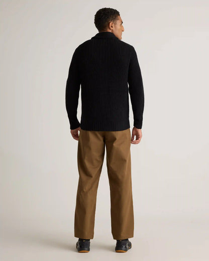 Australian Merino Wool Shawl Collar Cardigan
