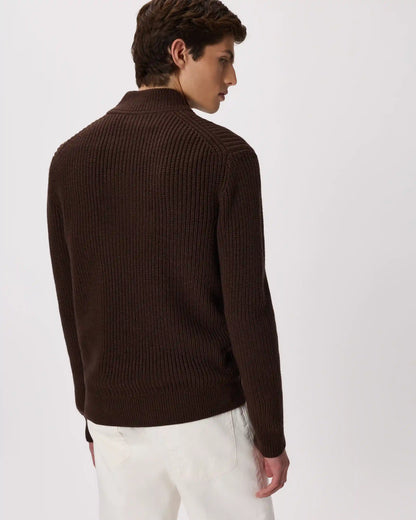 Australian Merino Wool Half Zip Sweater