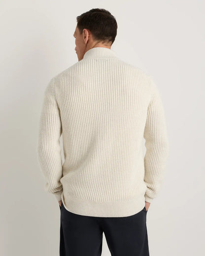 Australian Merino Wool Half Zip Sweater