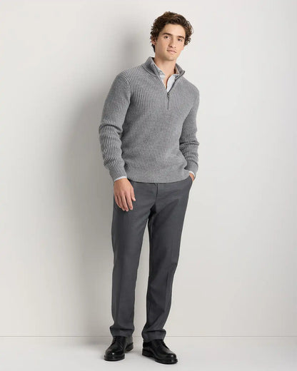 Australian Merino Wool Half Zip Sweater