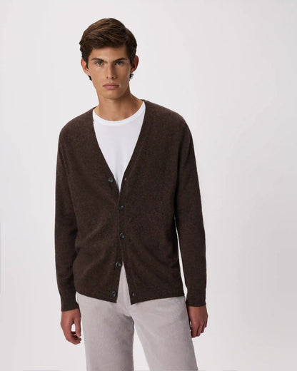 Mongolian Cashmere Cardigan Sweater