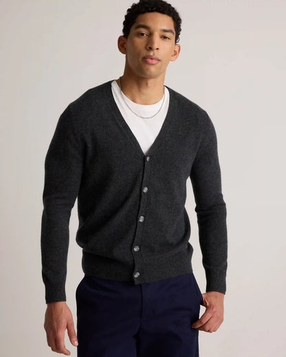 Mongolian Cashmere Cardigan Sweater