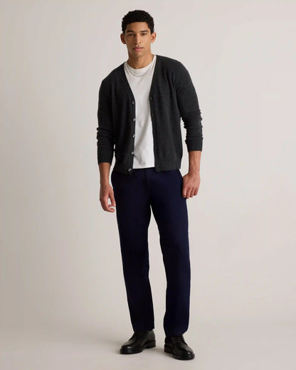 Mongolian Cashmere Cardigan Sweater