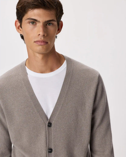 Mongolian Cashmere Cardigan Sweater