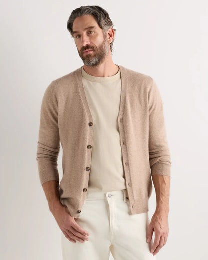 Mongolian Cashmere Cardigan Sweater
