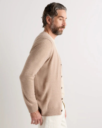 Mongolian Cashmere Cardigan Sweater