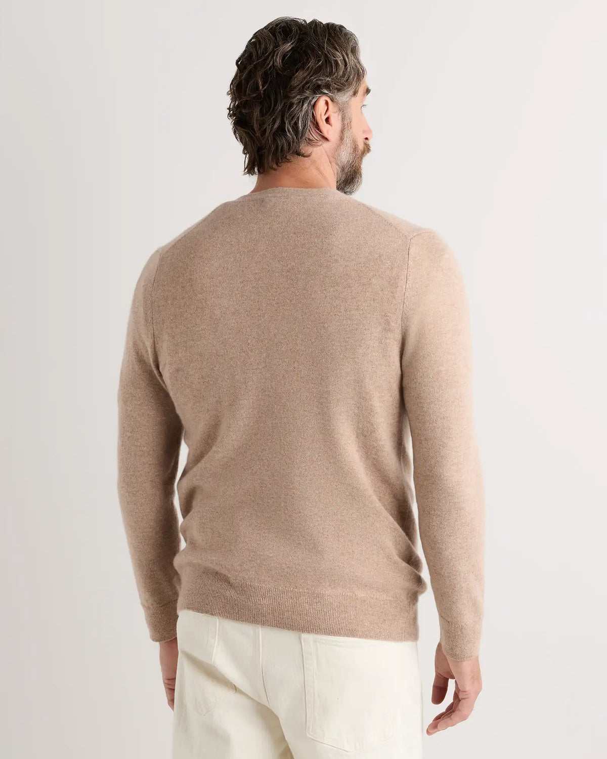 Mongolian Cashmere Cardigan Sweater