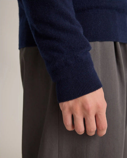 Mongolian Cashmere V-Neck Sweater
