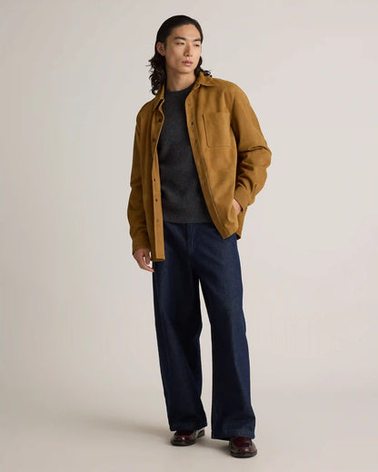 Mongolian Cashmere Fisherman Crewneck Sweater