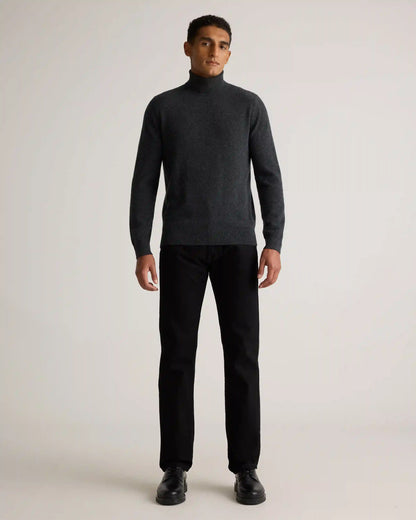 Mongolian Cashmere Turtleneck Sweater