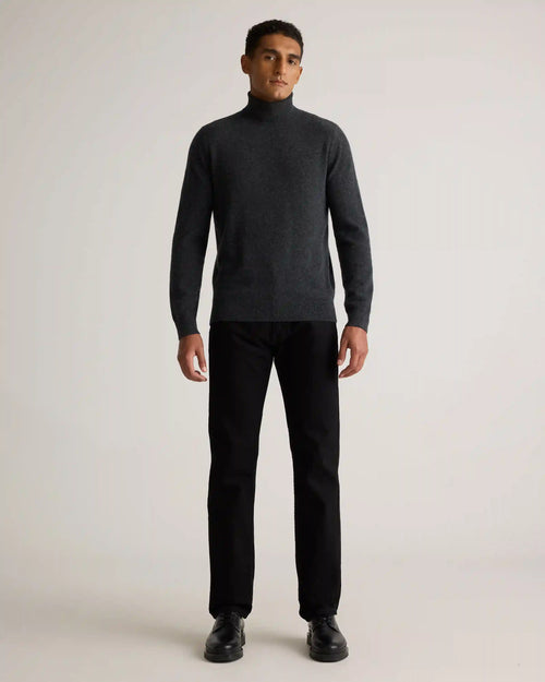 Mongolian Cashmere Turtleneck Sweater