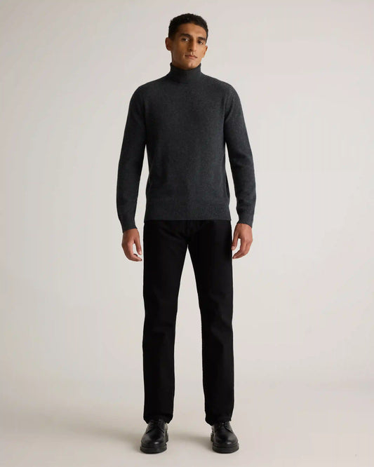 Mongolian Cashmere Turtleneck Sweater