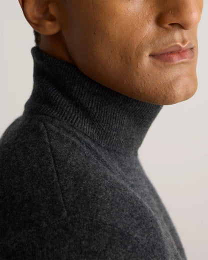 Mongolian Cashmere Turtleneck Sweater