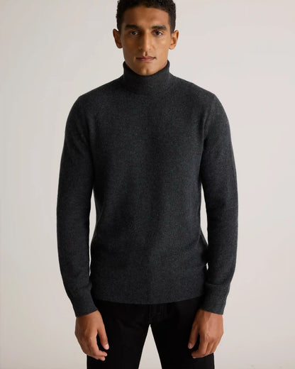 Mongolian Cashmere Turtleneck Sweater