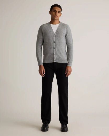 Mongolian Cashmere Cardigan Sweater