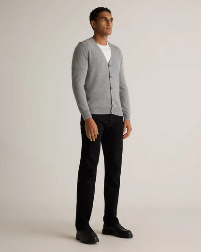 Mongolian Cashmere Cardigan Sweater