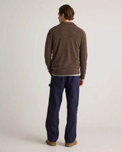 Mongolian Cashmere Button Down Sweater