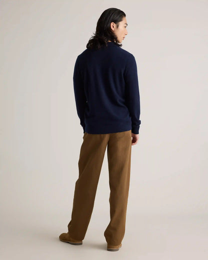 Mongolian Cashmere Button Down Sweater