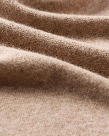 100% Mongolian Cashmere Short Sleeve Polo Sweater