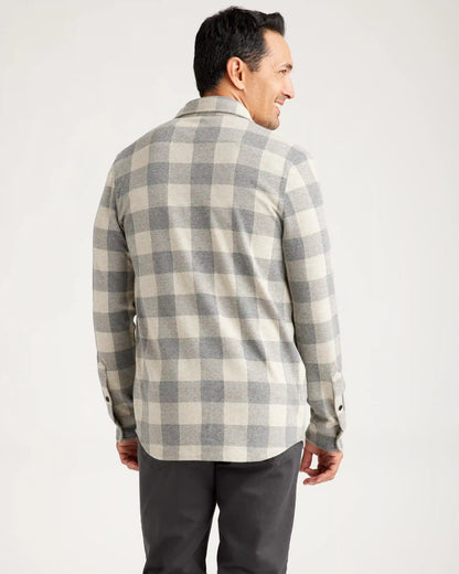 Stretch Sweater Fleece Shirt