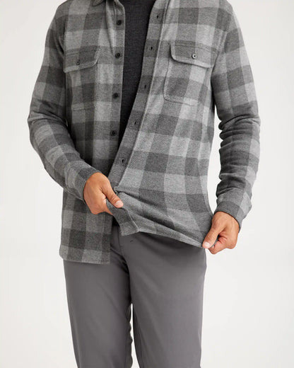 Stretch Sweater Fleece Shirt