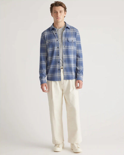 Stretch Sweater Fleece Shirt