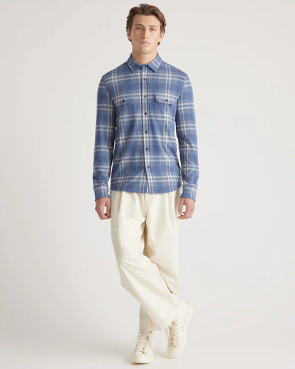 Stretch Sweater Fleece Shirt