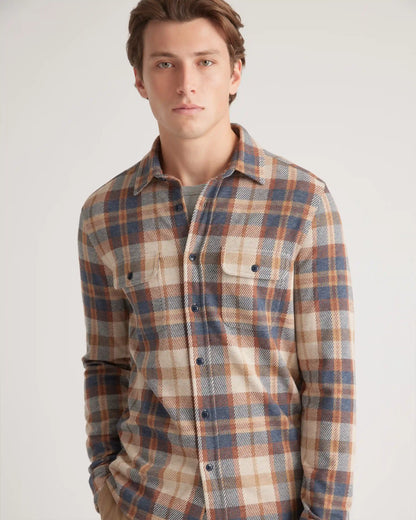 Stretch Sweater Fleece Shirt