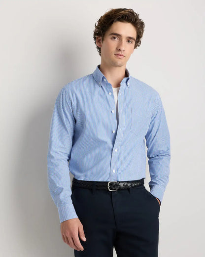 Organic Cotton Stretch Poplin Shirt