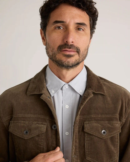 Organic Cotton Stretch Poplin Shirt