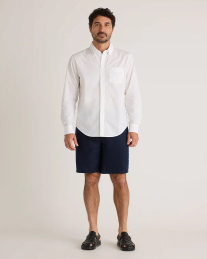 Organic Cotton Stretch Poplin Shirt