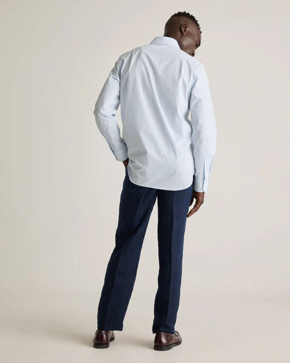 Organic Cotton Stretch Poplin Dress Shirt