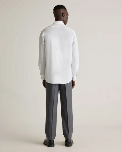 Organic Cotton Stretch Poplin Dress Shirt