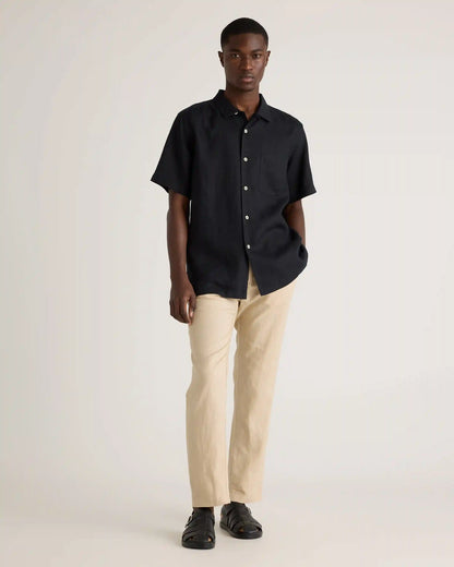 100% European Linen Camp Shirt
