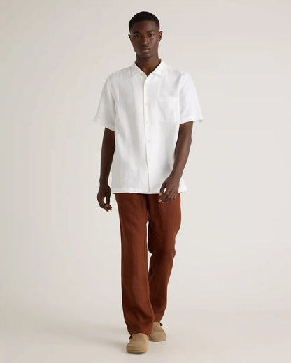100% European Linen Camp Shirt