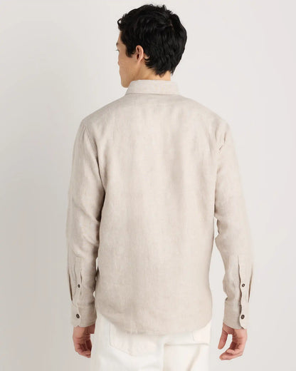 100% European Linen Utility Shirt
