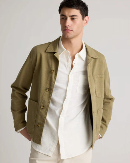 Organic Cotton Stretch Selvage Shirt