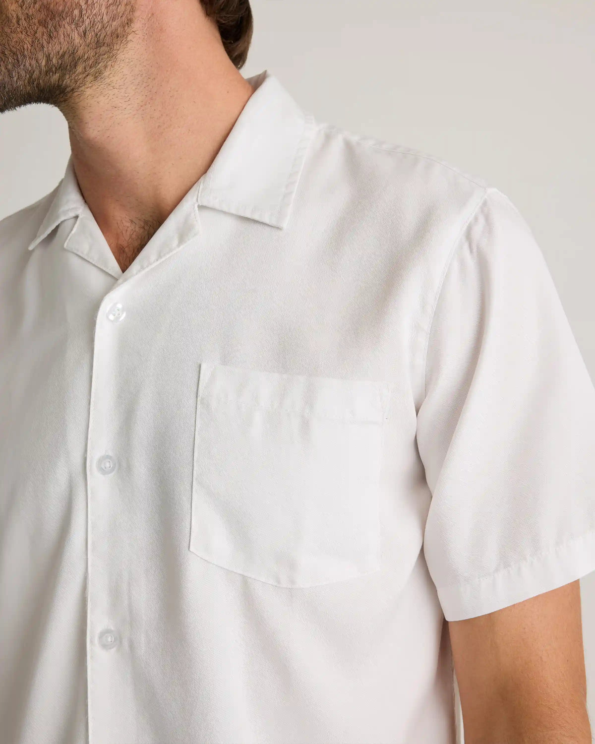 Vintage Wash Tencel Camp Shirt