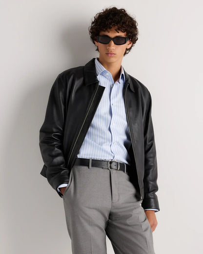 Supima Cotton Herringbone Dress Shirt