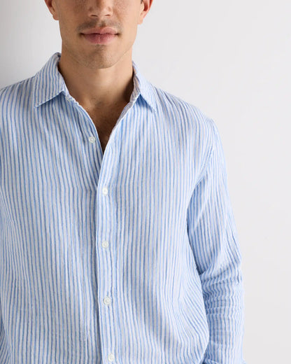 100% Organic Cotton Gauze Long Sleeve Shirt