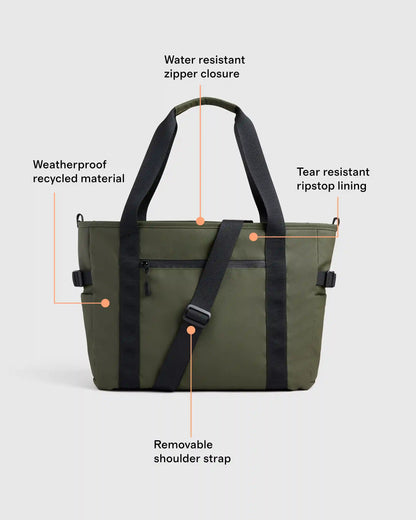 Weather Proof Roll-Top Backpack