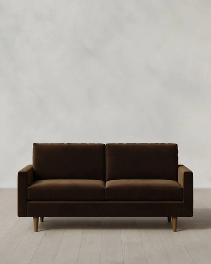 Atlas Midcentury Sofa in Performance Velvet