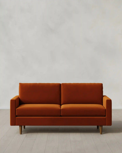Atlas Midcentury Sofa in Performance Velvet