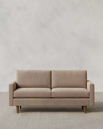 Atlas Midcentury Sofa in Performance Velvet
