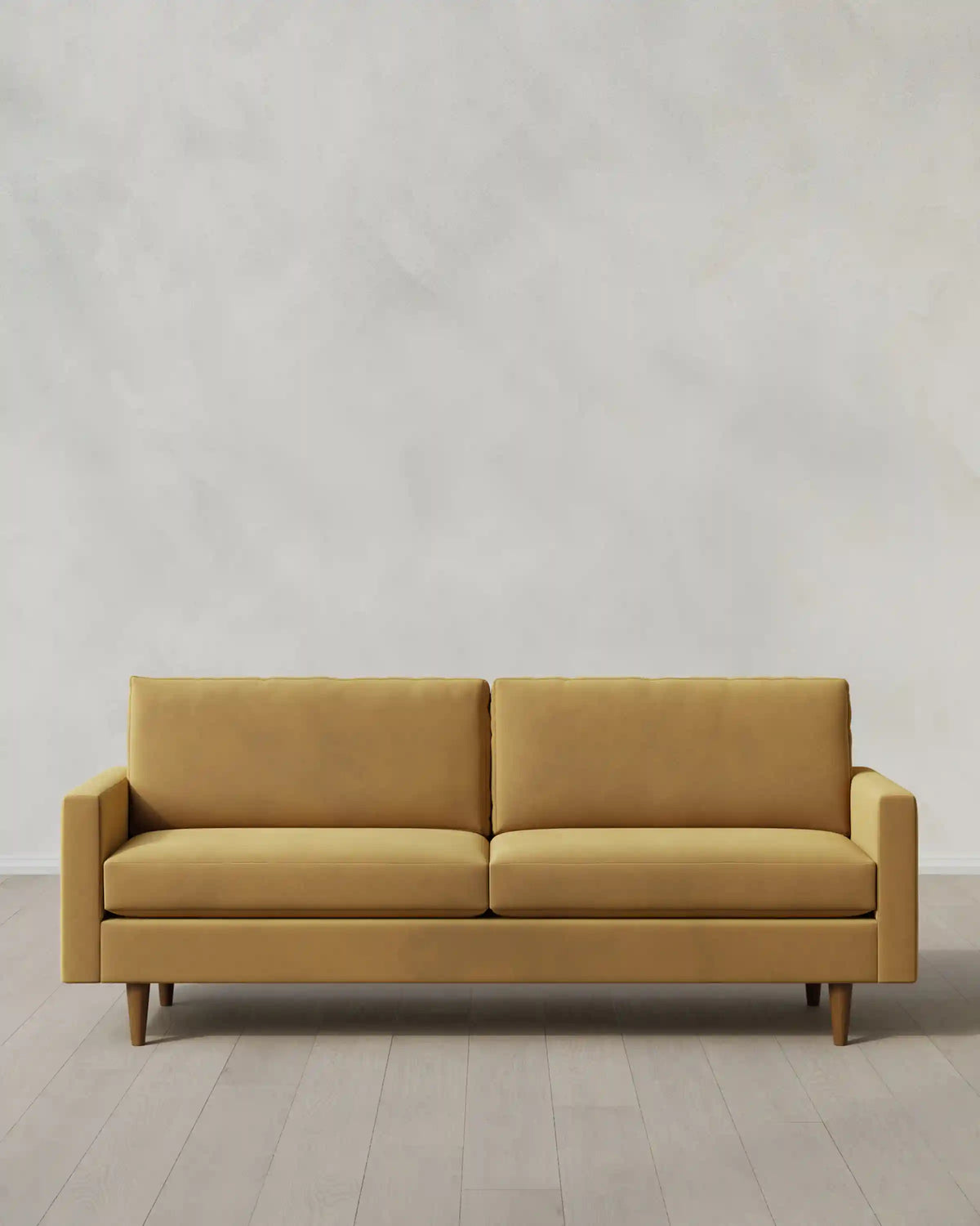 Atlas Midcentury Sofa in Performance Velvet