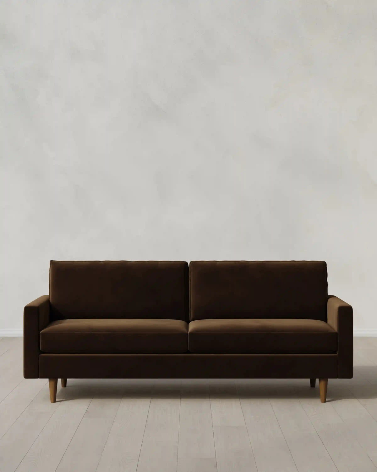 Atlas Midcentury Sofa in Performance Velvet