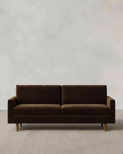 Atlas Midcentury Sofa in Performance Velvet