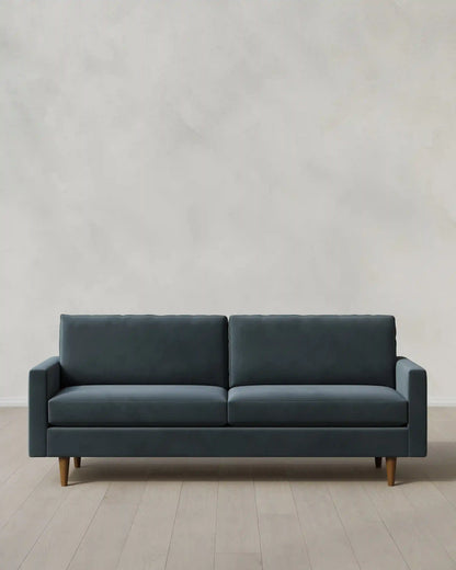 Atlas Midcentury Sofa in Performance Velvet